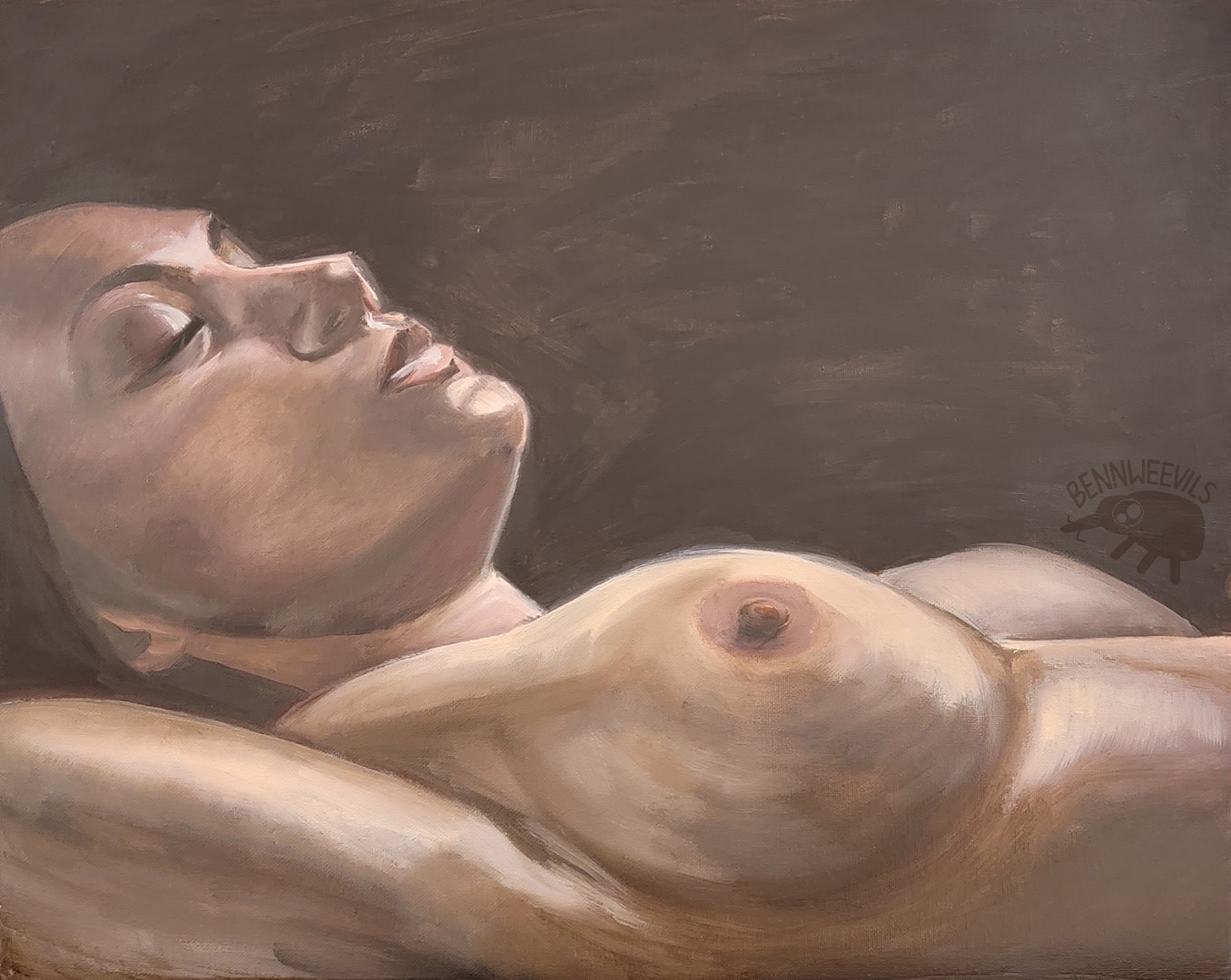 Woman Lying Down